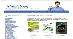 Desktop Screenshot of islamicbook.ws